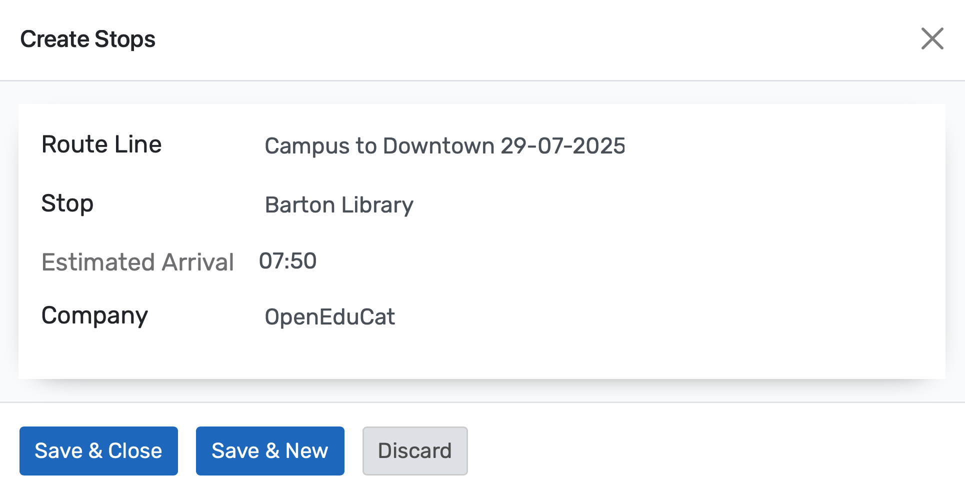 Automated scheduling, GPS tracking, instant notifications, route assignments, and trip logs for optimized campus transportation.